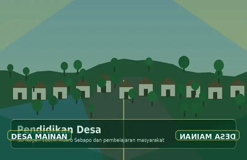 Ilustrasi pendidikan dan inovasi masyarakat Mainan